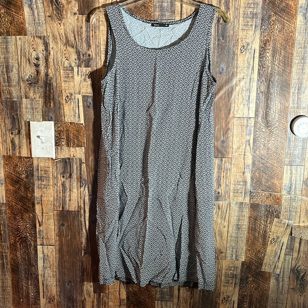 De facto women's key dress black relax fit size 6 small